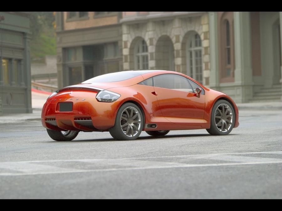  Mitsubishi Eclipse Concept 2004 года  (фото 16 из 70)